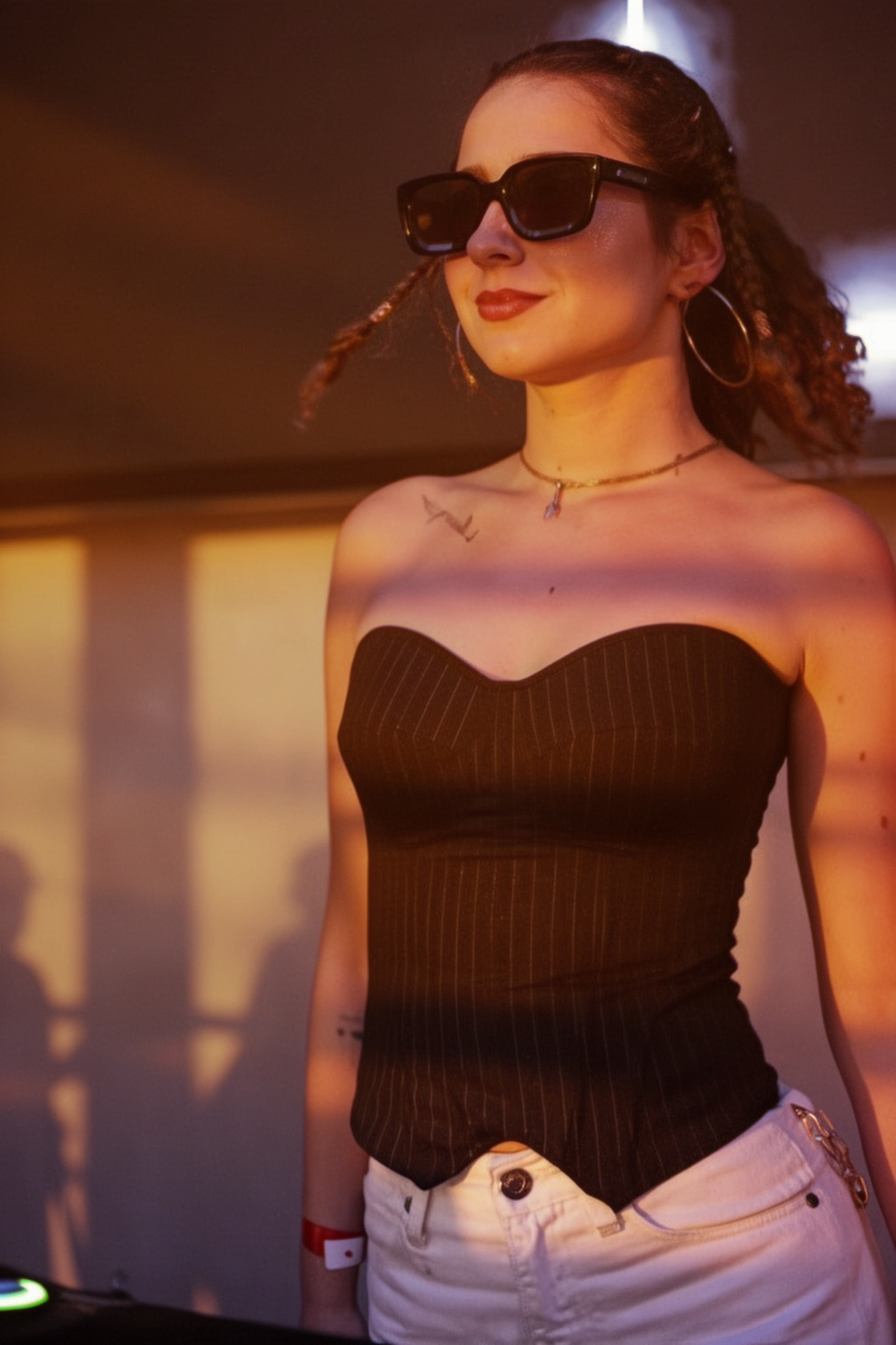 by dusk at the decks